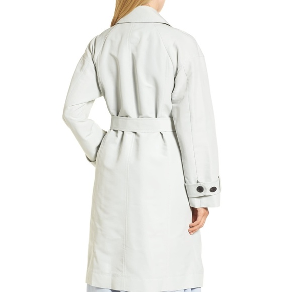 Lewit Trench Coat Cotton Blend NEW - Picture 8 of 8